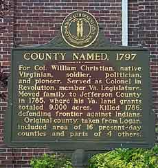 christian county kentucky history